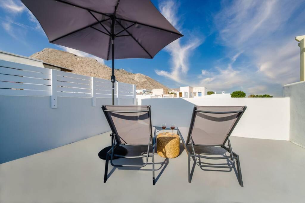 Villa Brouzos- Maisonette With Sea & Mountain View Emporio  Bagian luar foto