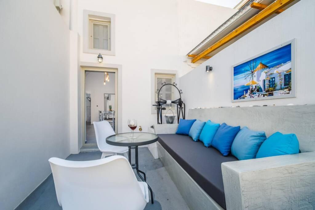 Villa Brouzos- Maisonette With Sea & Mountain View Emporio  Bagian luar foto